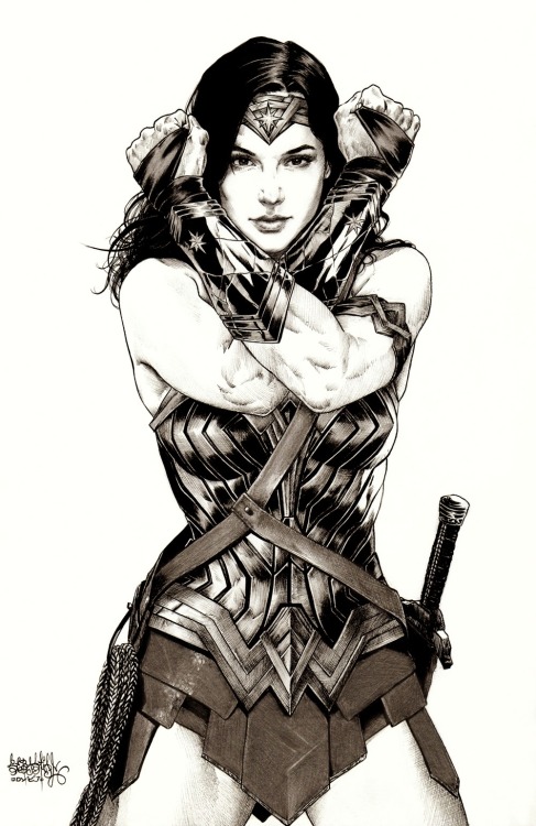 Wonder Woman - Gal Gadot by Garnabiel Kraken / Blog