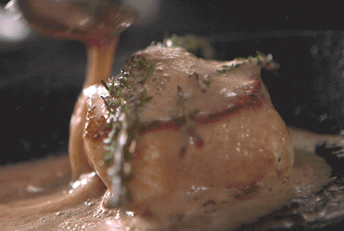 Hungry for dinner yet? Yeah. We thought so. See our full video from Hot 10 restaurant, The Optimist, here. (GIF by Erik Peterson)