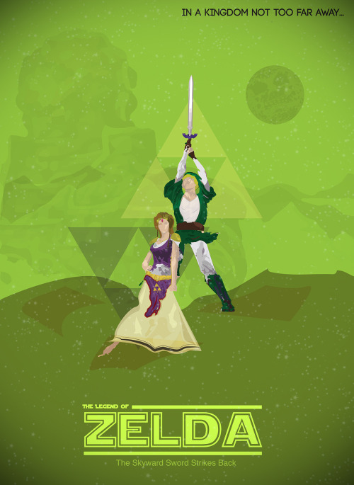 The Legend of Zelda/Star Wars Mashup by Jeffrey Fernández