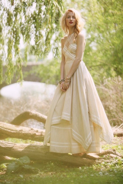 outdoor casual wedding dresses