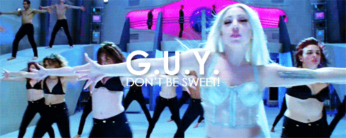 lady gaga my gifs lyrics gifset 1000 notes applause do what u want g.u.y. applause was actually the real shiz i always forget how amazing that era was