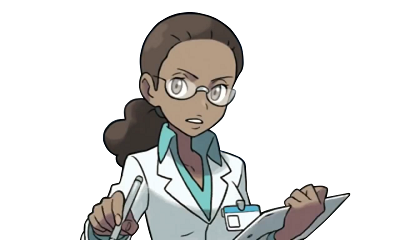 Scientist Sonia from Pokemon X & Y…She looks so disapproving that I ...