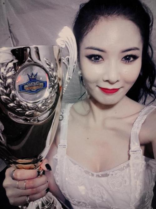 
08/11/2014 - 빨개요 (Red) 2nd win @ Show Champion Sokcho Music Festival
