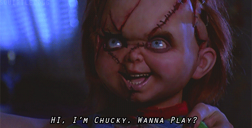 Chucky the evil dolly.