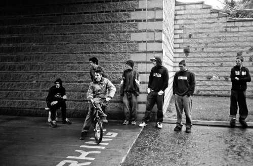 I got a phone call a couple weeks ago asking what my thoughts were on a street jam in Newcastle DEDICATED to the/ our NSF movement. Initially i was flattered that someone would want to do that. A dedication to over 10 years of solid commitment and hard work from a small group of lads from Sunderland, Durham, South Shields and Sheffield.  As long as it was done right, Id personally have no quarrels with it. Then the flyer came out, which caused some controversy:
'NSF Revival Jam' 
a 10 minute photoshop effort of Robs NSF tag pasted over a snapshot of the millennium bridge? designed by someone none of us had ever met. All of our commitment over the years was worth more than that surely? Looked like what had started out as a subtle dedication to the name had been hi jacked and turned into a REVIVAL of some sort? which no one wanted or had asked for. The idea of a revival makes me think of the re introduction of 60&#8217;s style space hoppers in the early 90&#8217;s or when the Mini Cooper came into production again with a big union jack on the roof. Embarrassing shit like that. Some things need to be left back in the era they belong
The design of the flyer, in my opinion, goes against so much of what we stood for. There was always a collective control in quality of what we put out. Videos, t shirts, premier posters, music used in the videos we made, the riders and crews that we looked up to. We were all pretty much on the same page as far creative output and interest went. A great deal of passion and thought went into everything we did. I don&#8217;t think we ever collectively put anything out that i can look back and be embarrassed about
"Seems a shame not to have the name backing the jam, NSF is not somthing that should be &#8216;owned&#8217; by anybody, it grew from being somthing small and personal to a massive following, and for the fact after all these years so many people were happy as fuck seeing NSF making a return to the scene. The people responsible should let petty things like rights or ownership go and let it do what it does best and rip up the streets of the town. Fuck names fuck differences and just session on&#8221;
Yes we did start as something small and personal. About 12 years down the line and to me, it is still something small, personal and very dear to my heart. The following and respect grew over those years, but that doesn&#8217;t suggest that it became a big free for all, where anybody could adopt the name and say they were part of it.  We created and earned that badge, through 10 years of solid passion and commitment for what WE had created. The 10 or more people who have it etched permanently into their skin via the medium of ink or scars are testament to that.
The Northeast Street Foundation definitely isn&#8217;t a product that can be bought or owned. You can&#8217;t buy or own friendship. I don&#8217;t own the nsf, although i  would like to think that after dedicating over 10 years of my life to it id get some say into how it is portrayed in 2014. After all it was the collective combination of like minded people, good creative ideas and friendship that got us the following and respect that we did over the years. We did not let it fall into the wrong hands or be portrayed in a way that we weren&#8217;t happy with. If we had let it slip, we wouldn&#8217;t have had the following or respect we had at the time. It most definItely wouldn&#8217;t be what it is today if we had
Dedicating a street jam to what we created back then is a nice thing to do, everyone loves a street jam. All it had to be was something along the lines of:
"Northeast Street Jam" (a dedication to the nsf) 
everyone&#8217;s happy
An nsf dedication is one thing. An un authorized revival, along with a re issue of t shirts is something completely different. 
I feel like something very close to my heart that provided some of the best years of my life has been kind of manipulated into a thoughtless crappy version for 2014. similar to the re issue of space hopper&#8217;s mentioned earlier. Best left the way they were
If you feel the need to have a dedication for something,  at least think about what your doing, who your doing it for, and what they would be happy with. Otherwise don&#8217;t bother. If for some mad reason you feel the need to revive something that you had nothing to with, without consulting everyone involved. Then common sense should tell you that it most definitely won&#8217;t go smoothly
Think up a name, start your own crew, put on your own street jam, put out your own videos, make your own t shirts and zines. Build your own scene. It will provide levels of un matched satisfaction and reward you and your friends with some of the best memories. Do it yourself, don&#8217;t rely on a revival of something created over 10 years ago 
photo by Sam Ashley 
(Chris Souter, James Newrick, Matt Wakefield, Olly Olsen, Rob Hate, Tom O&#8217;boyle, Joe Cox  seeking shelter from the rain/ Livingston Scotland circa ages ago)



 
