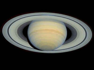 rings of saturn solar system gif | WiffleGif