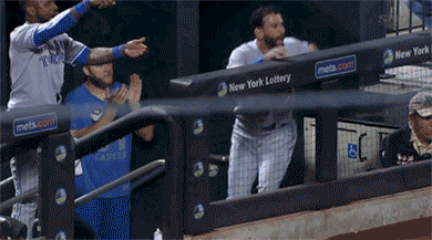 Both Reyes and Bautista are very, very happy right now.