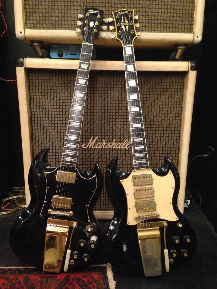 携帯アップロード - Guitar Traders ギタートレーダーズ | Facebook

69/70 SG Standard Custom Made Original Black & Gold Parts
69 SG Custom Three Pick Up Original Black Beauty
