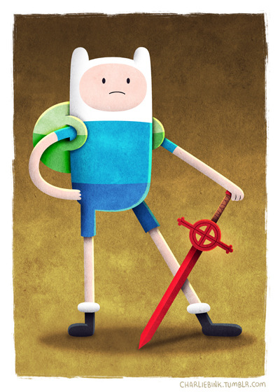 Adventure Time Art Prints by Charlie Bink