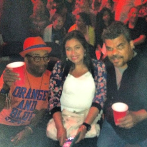 Spike Lee, angelo929 and Luis Guzman at Bruno Mars concert at the Madison Square Garden
