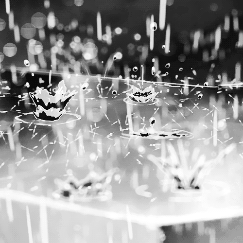 gif quote Black and White anime beautiful b&w edit i miss you rain monochrome in this days rain drops Heavy Rain raining anime scenery anime monochrome 