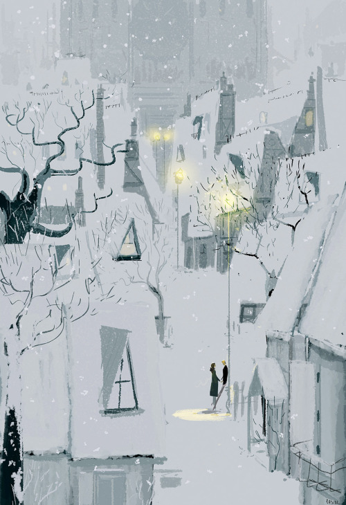 Four thirty in winter.#pascalcampionart.