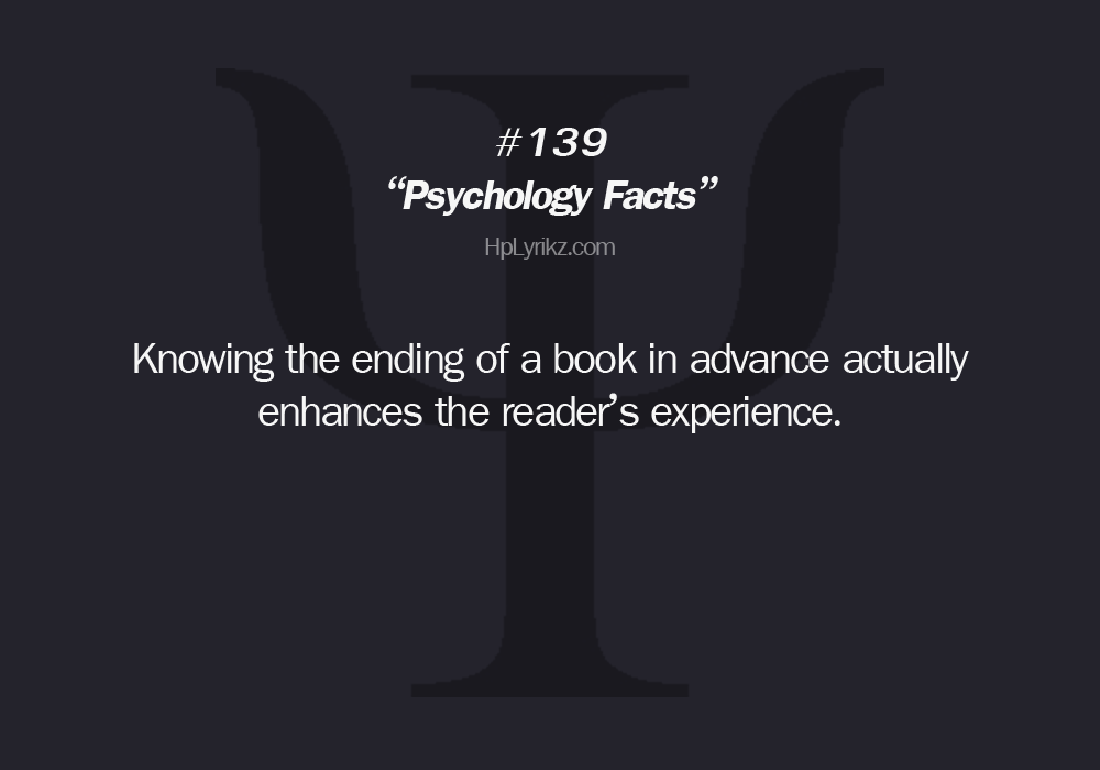 More Psychology Facts Here