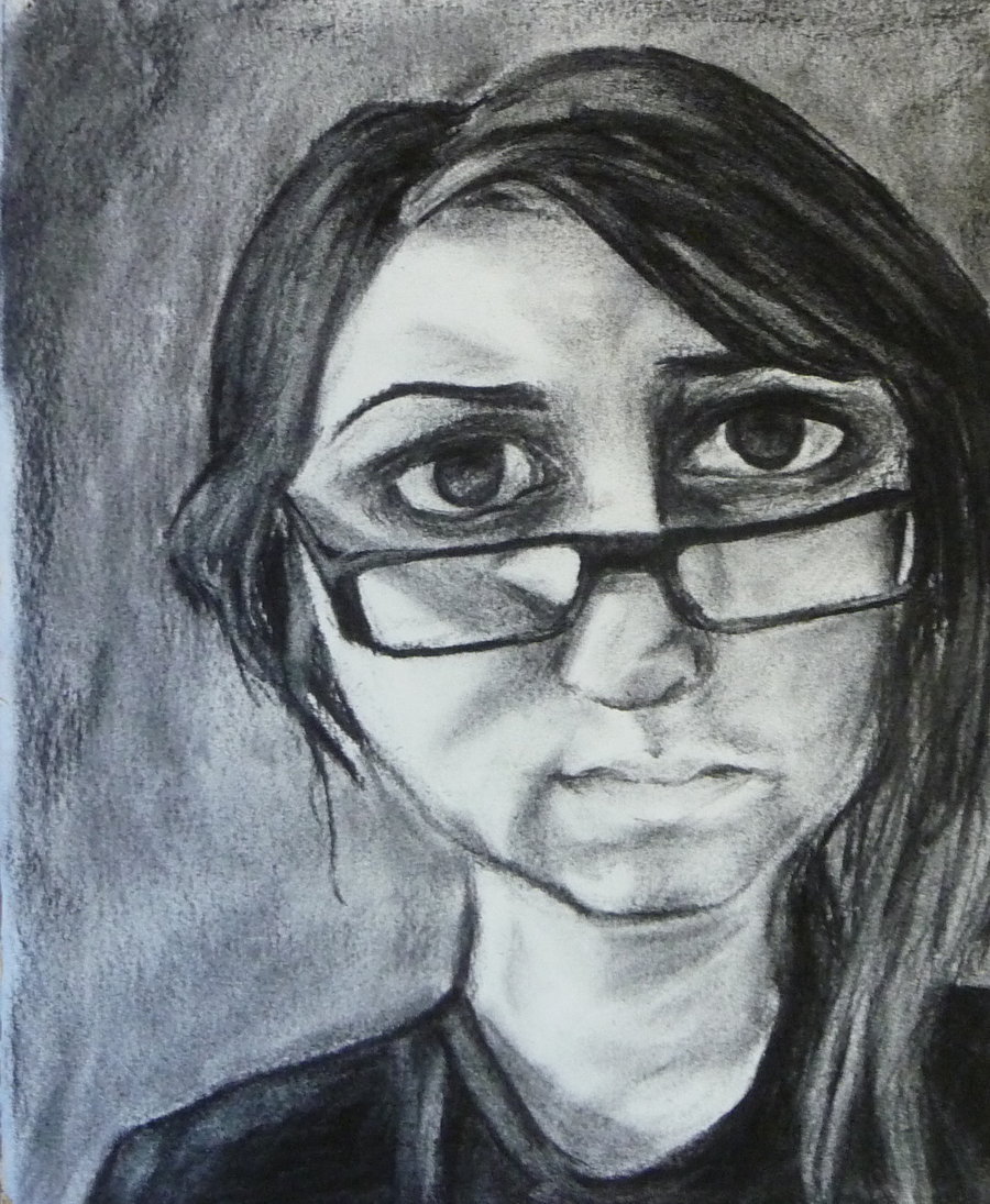 an old self portrait from freshman year
same old look of disappointment 