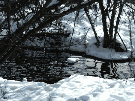 Afbeeldingsresultaat voor winter river gif
