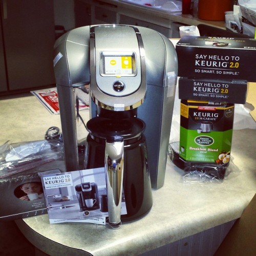 Got my new Keurig 2.0. Thanks @influenster Can&#8217;t wait to try it out. #HelloKeurig #GotItFree
