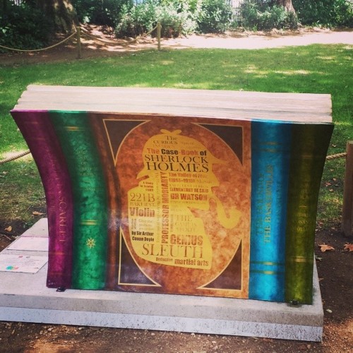 Sherlock Holmes Stories by Valerie Osment (at Woburn Square Garden)