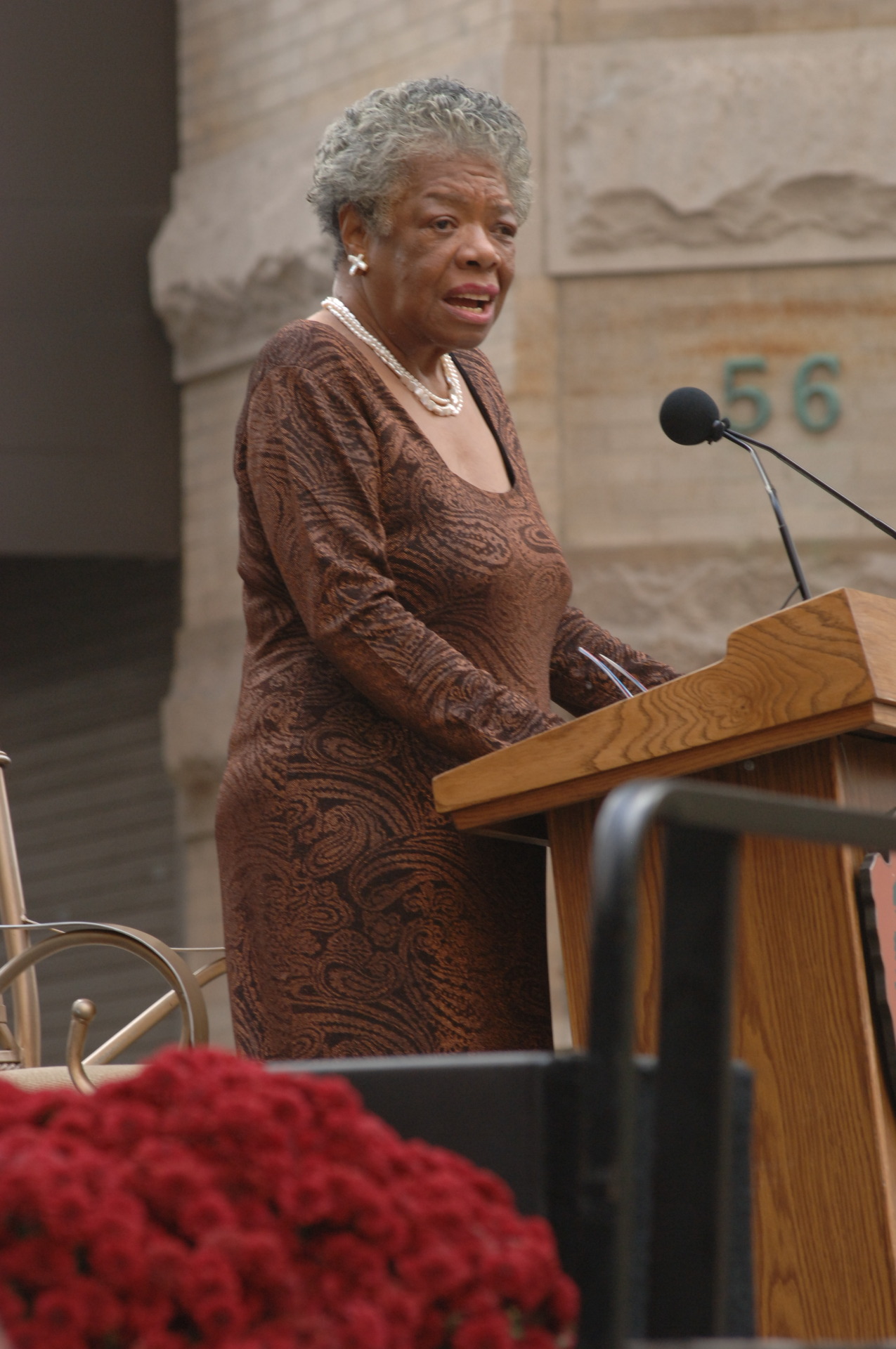 Fascinating Historical Picture of Maya Angelou  on 10/4/2007 