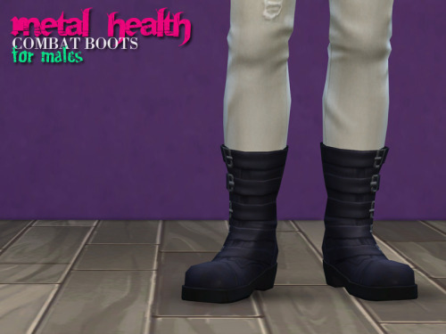  The Sims 4: Мужская обувь Tumblr_nbhx5rftDO1r1kx4to2_500