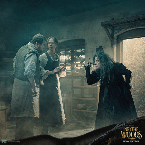 “Especially the beans!” #IntoTheWoods