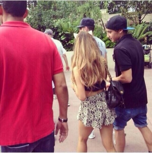 Jai and Ariana were seen today