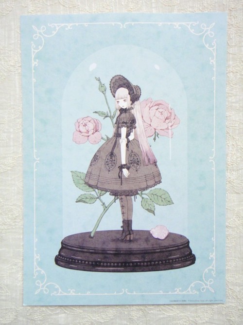 Illustration cute lolita gothic lolita kira imai imai kira