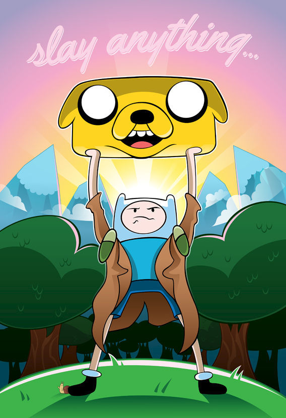 Adventure Time Classic Movie Poster Mashups by The Ninjabot