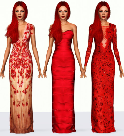 Dress red -  Renan Sims 
Download