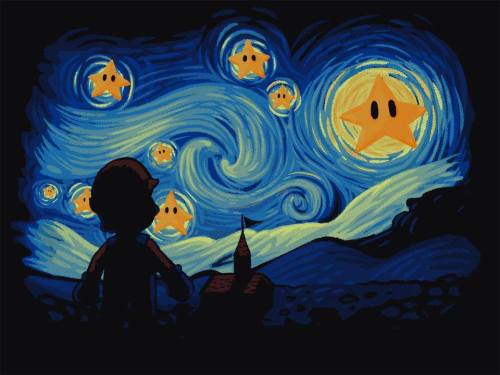 Super Starry Night by Nacho Diaz