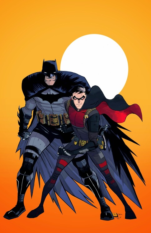 Batman &amp; Robin by Dylan Burnett