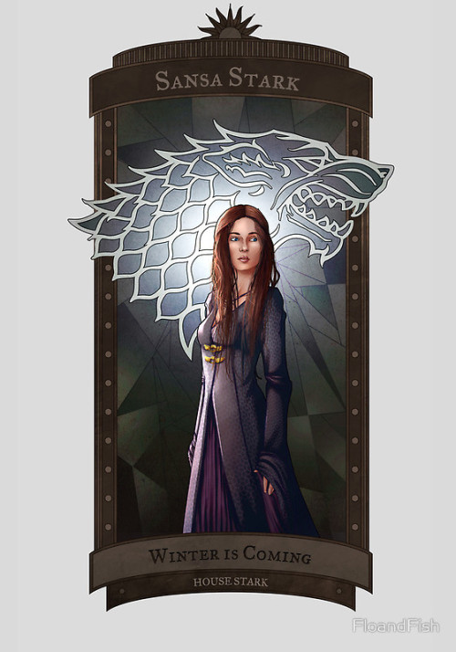 Sansa Stark artwork by floandfish  