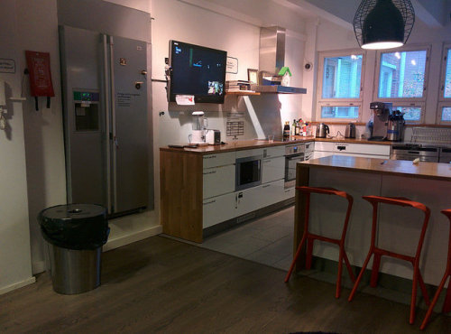 Kitchen at Aalto Design Factory 