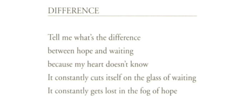 aseaofquotes:

Anna Kamieńska, “Difference”
