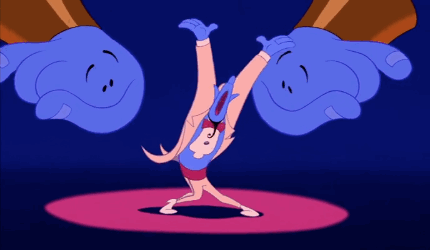 Genie dancing gif