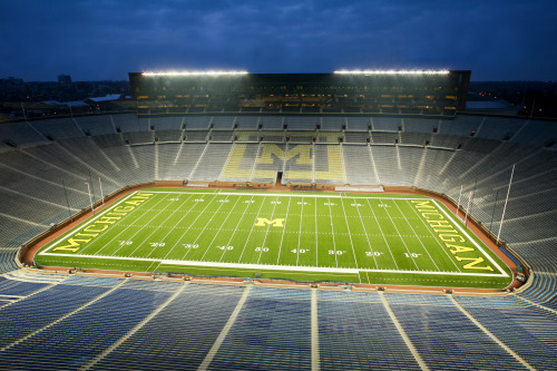 michiganathletics:<br /><br />Michigan Football is hosting an open practice under the lights at Michigan Stadium on Saturday, August 16. Admission is free.<br />More Details&#160;» mgob.lu/UMOpenPractice<br />