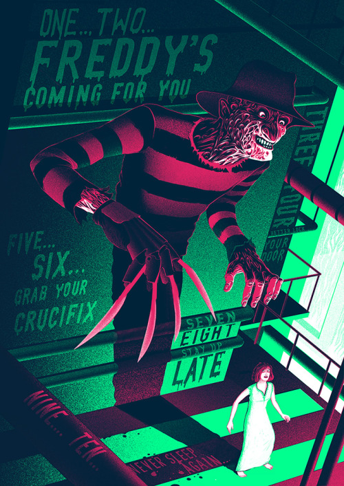 Nightmare on Elm Street by Sam Chivers