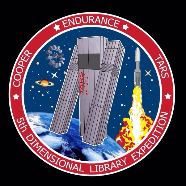 Coop &amp; TARS Mission Patch Tshirt