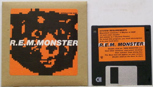grungebook: Monster Turns 20(pictured: promotional 3.5” floppy disk) I want this.