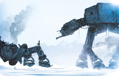 Jedi in a Snowstorm by Justin Currie 
