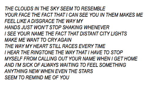 The Clouds, The Stars, And You // r.e.s