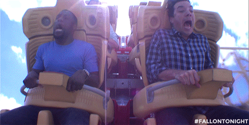 Kevin Hart can&#8217;t handle roller coasters&#8230;