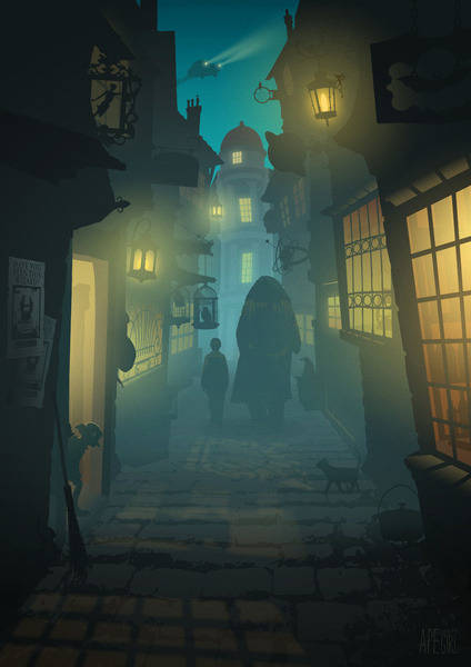 Diagon Alley by Ape Meets Girl