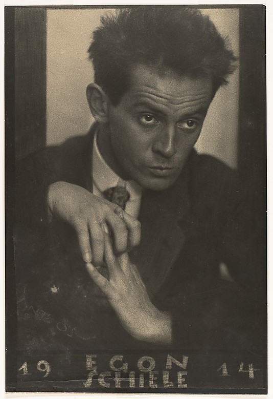 indypendent-thinking:

Egon Schiele, portrait by Anton Joseph Trcka, 1914
