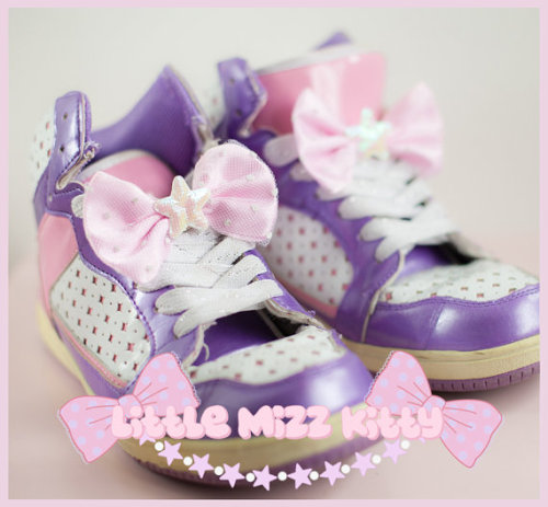 pastelbmob fairy kei shoe bows 6 12