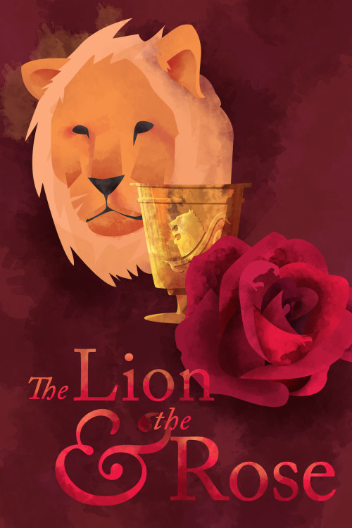 The Lion and the Rose Poster by Gideon  