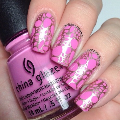 Love or not? Credit to @nailstampfanatic (http://ift.tt/1qseLJk)