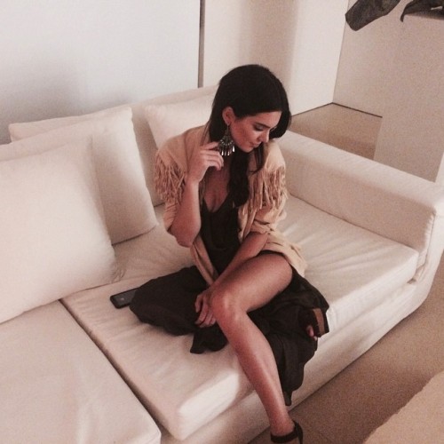 jenner-news:Kendall: “headed to @ralphlauren #polo4D  - Daily Ladies