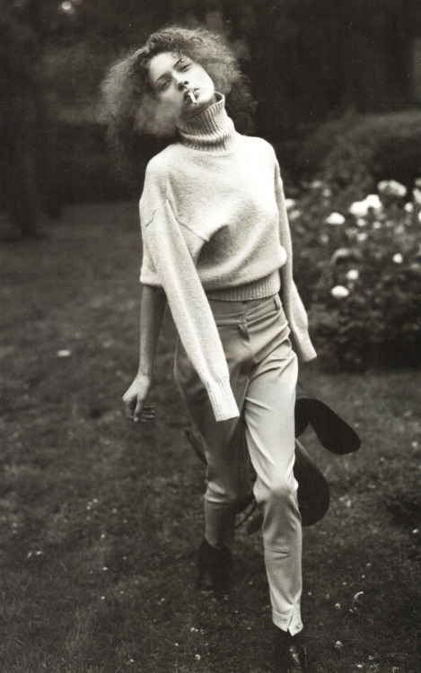 virare:Winter MelodiesShalom Harlow by Steven Meisel for... - Daily Ladies
