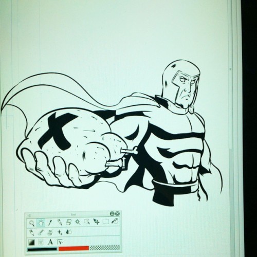 Bit of digital inking. Just doesnt feel the same but has a charm of its own.