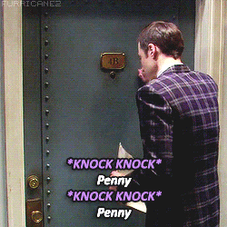 Image result for penny knock gif